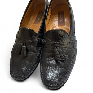 Tasso-elba Men's Black Loafers